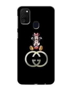 Чехол для Samsung Galaxy M21 с картинкой «Минни Маус на лого» Чехол для Samsung Galaxy M21 с картинкой «Минни Маус на лого»