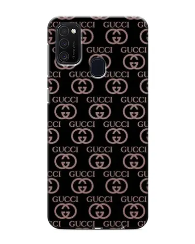 Чехол для Samsung Galaxy M21 с картинкой «Классическая монограмма Gucci»
