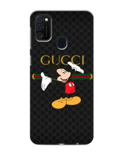 Чехол для Samsung Galaxy M21 с картинкой «Микки Маус Gucci»