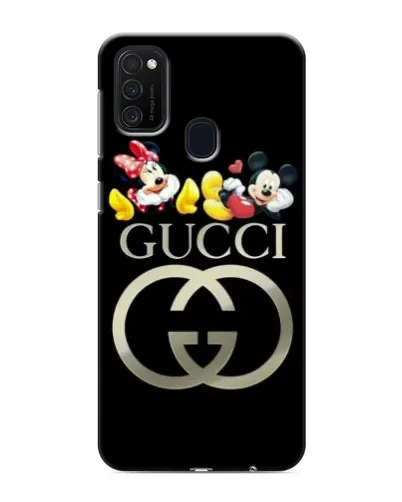 Чехол для Samsung Galaxy M21 с картинкой «Gucci — герои Disney»