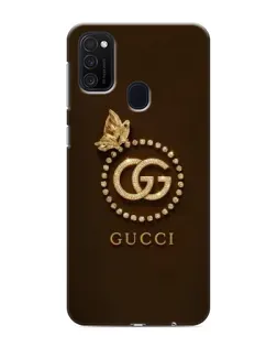 Чехол для Samsung Galaxy M21 с картинкой «Gucci — золотая бабочка» Чехол для Samsung Galaxy M21 с картинкой «Gucci — золотая бабочка»