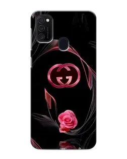Чехол для Samsung Galaxy M21 с картинкой «Gucci — неоновая роза» Чехол для Samsung Galaxy M21 с картинкой «Gucci — неоновая роза»