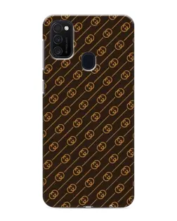 Чехол для Samsung Galaxy M21 с картинкой «Gucci — золотые диагонали» Чехол для Samsung Galaxy M21 с картинкой «Gucci — золотые диагонали»
