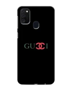 Чехол для Samsung Galaxy M21 с картинкой «Gucci — красный градиент» Чехол для Samsung Galaxy M21 с картинкой «Gucci — красный градиент»