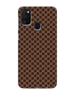 Чехол для Samsung Galaxy M21 с картинкой «Gucci — шоколадная сетка» Чехол для Samsung Galaxy M21 с картинкой «Gucci — шоколадная сетка»