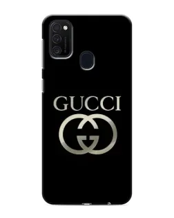 Чехол для Samsung Galaxy M21 с картинкой «Gucci — золото на черном» Чехол для Samsung Galaxy M21 с картинкой «Gucci — золото на черном»