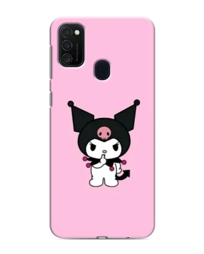 Чехол для Samsung Galaxy M21 с картинкой «Kuromi — розовая нежность»