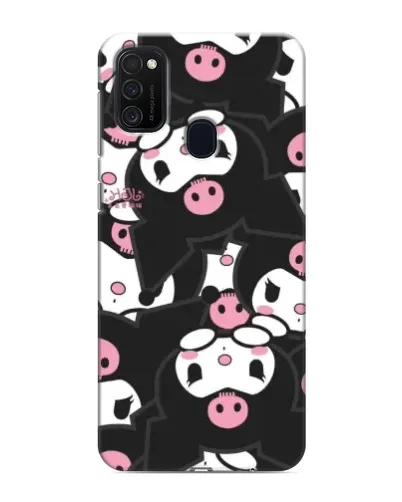 Чехол для Samsung Galaxy M21 с картинкой «Паттерн голов Куроми»
