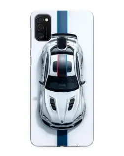 Чехол для Samsung Galaxy M21 с картинкой «Вид сверху — BMW M» Чехол для Samsung Galaxy M21 с картинкой «Вид сверху — BMW M»