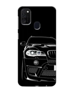 Чехол для Samsung Galaxy M21 с картинкой «Темный силуэт BMW» Чехол для Samsung Galaxy M21 с картинкой «Темный силуэт BMW»
