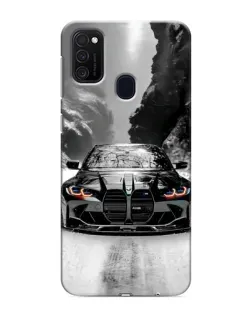 Чехол для Samsung Galaxy M21 с картинкой «BMW — акварельный дрифт» Чехол для Samsung Galaxy M21 с картинкой «BMW — акварельный дрифт»