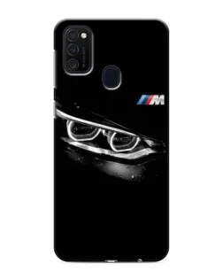 Чехол для Samsung Galaxy M21 с картинкой «BMW — взгляд тигра» Чехол для Samsung Galaxy M21 с картинкой «BMW — взгляд тигра»