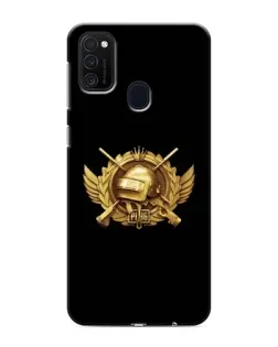 Чехол для Samsung Galaxy M21 с картинкой «PUBG — оранжевый градиент» Чехол для Samsung Galaxy M21 с картинкой «PUBG — оранжевый градиент»