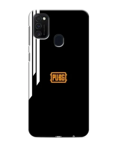 Чехол для Samsung Galaxy M21 с картинкой «PUBG — вертикальные линии»