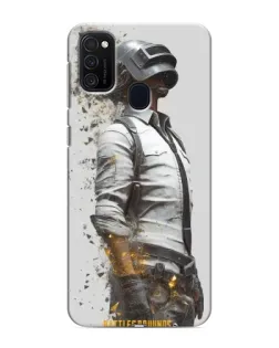 Чехол для Samsung Galaxy M21 с картинкой «PUBG — боец в пыли» Чехол для Samsung Galaxy M21 с картинкой «PUBG — боец в пыли»