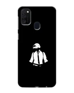 Чехол для Samsung Galaxy M21 с картинкой «PUBG — белый шлем» Чехол для Samsung Galaxy M21 с картинкой «PUBG — белый шлем»