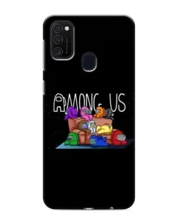 Чехол для Samsung Galaxy M21 с картинкой «Логотип Among Us» Чехол для Samsung Galaxy M21 с картинкой «Логотип Among Us»