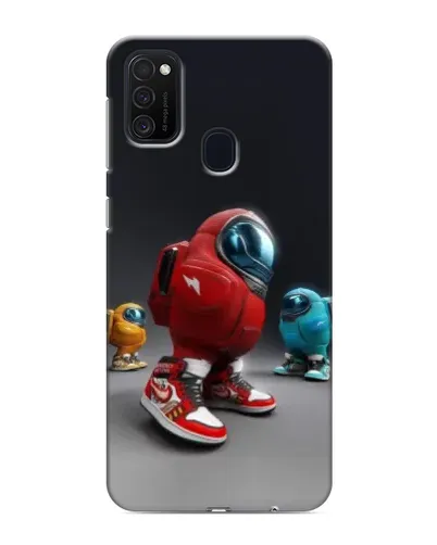 Чехол для Samsung Galaxy M21 с картинкой «Among Us — 3D стиль»