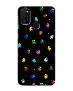 Чехол для Samsung Galaxy M21 с картинкой «Экипаж Among Us» Чехол для Samsung Galaxy M21 с картинкой «Экипаж Among Us»