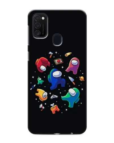 Чехол для Samsung Galaxy M21 с картинкой «Among Us космос»