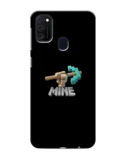 Чехол для Samsung Galaxy M21 с картинкой «Алмазная кирка»