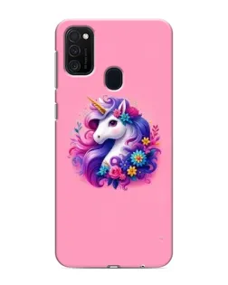 Чехол для Samsung Galaxy M21 с картинкой «Сказочный единорог»