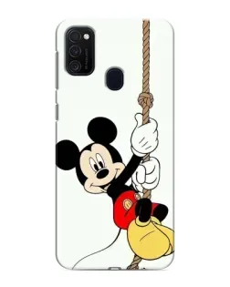 Чехол для Samsung Galaxy M21 с картинкой «Mickey на канате» Чехол для Samsung Galaxy M21 с картинкой «Mickey на канате»