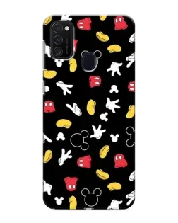 Чехол для Samsung Galaxy M21 с картинкой «Графический принт лапок» Чехол для Samsung Galaxy M21 с картинкой «Графический принт лапок»