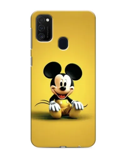Чехол для Samsung Galaxy M21 с картинкой «Микки на желтом» Чехол для Samsung Galaxy M21 с картинкой «Микки на желтом»