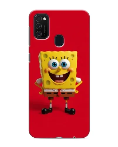 Чохол для Samsung Galaxy M21 з картинкою «Спанч Боб на червоному» Чохол для Samsung Galaxy M21 з картинкою «Спанч Боб на червоному»