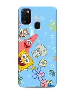 Чохол для Samsung Galaxy M21 з картинкою «Веселі бульбашки»