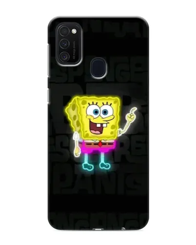 Чохол для Samsung Galaxy M21 з картинкою «Неоновий Губка Боб» Чохол для Samsung Galaxy M21 з картинкою «Неоновий Губка Боб»