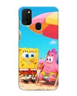 Чехол для Samsung Galaxy M21 с картинкой «Отдых на пляже»