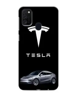 Чехол для Samsung Galaxy M21 с картинкой «Tesla Model Y» Чехол для Samsung Galaxy M21 с картинкой «Tesla Model Y»