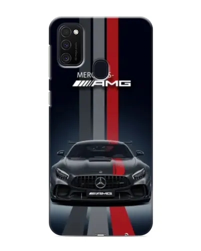Чехол для Samsung Galaxy M21 с картинкой «Mercedes — белый карбон» Чехол для Samsung Galaxy M21 с картинкой «Mercedes — белый карбон»