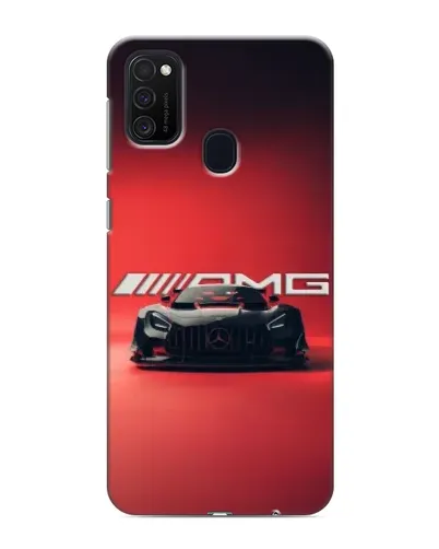 Чехол для Samsung Galaxy M21 с картинкой «Mercedes AMG — красная линия» Чехол для Samsung Galaxy M21 с картинкой «Mercedes AMG — красная линия»