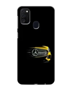 Чехол для Samsung Galaxy M21 с картинкой «Mercedes — ретро стиль»