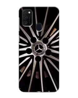 Чехол для Samsung Galaxy M21 с картинкой «Диск Mercedes»