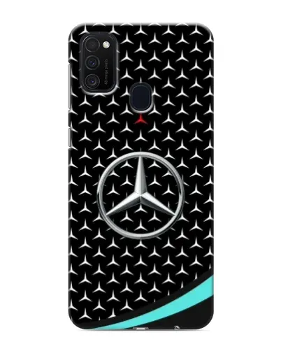 Чехол для Samsung Galaxy M21 с картинкой «Mercedes — бирюзовый акцент» Чехол для Samsung Galaxy M21 с картинкой «Mercedes — бирюзовый акцент»