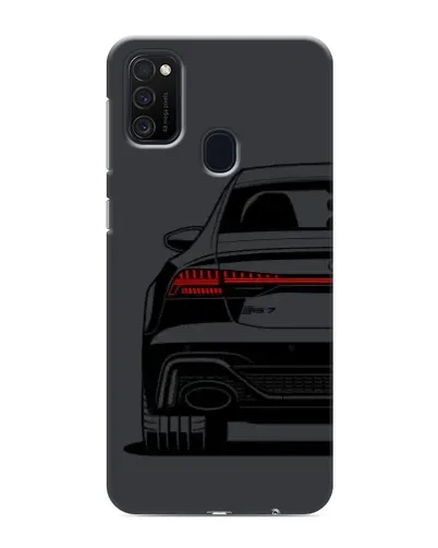 Чехол для Samsung Galaxy M21 с картинкой «Задняя часть Audi — арт»