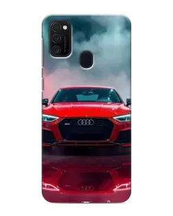 Чехол для Samsung Galaxy M21 с картинкой «Audi RS — красный стиль» Чехол для Samsung Galaxy M21 с картинкой «Audi RS — красный стиль»
