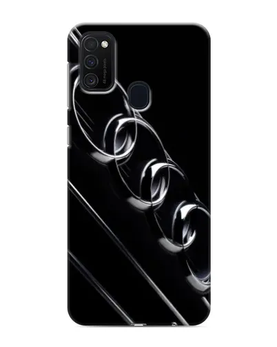 Чехол для Samsung Galaxy M21 с картинкой «Audi — абстрактные кольца»