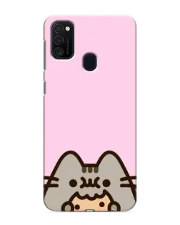 Чохол для Samsung Galaxy M21 з картинкою «Pusheen та печиво» Чохол для Samsung Galaxy M21 з картинкою «Pusheen та печиво»