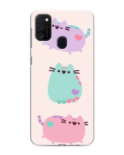 Чохол для Samsung Galaxy M21 з картинкою «Pusheen тріо» Чохол для Samsung Galaxy M21 з картинкою «Pusheen тріо»
