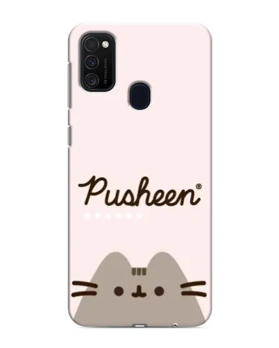 Чохол для Samsung Galaxy M21 з картинкою «Pusheen логотип» Чохол для Samsung Galaxy M21 з картинкою «Pusheen логотип»