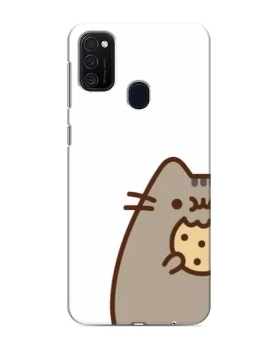 Чохол для Samsung Galaxy M21 з картинкою «Пушин з печивом» Чохол для Samsung Galaxy M21 з картинкою «Пушин з печивом»