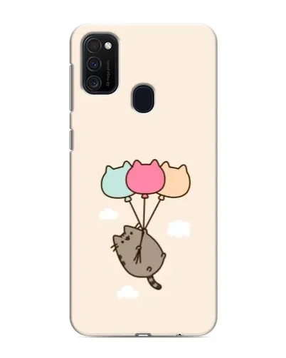 Чохол для Samsung Galaxy M21 з картинкою «Пушин на кульках» Чохол для Samsung Galaxy M21 з картинкою «Пушин на кульках»