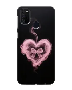 Чехол для Samsung Galaxy M21 с картинкой «Дымчатое сердце» Чехол для Samsung Galaxy M21 с картинкой «Дымчатое сердце»