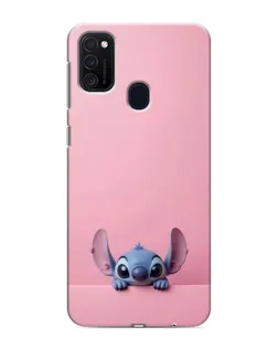 Чехол для Samsung Galaxy M21 с картинкой «Stitch выглядывает» Чехол для Samsung Galaxy M21 с картинкой «Stitch выглядывает»