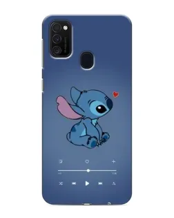 Чехол для Samsung Galaxy M21 с картинкой «Музыкальный Stitch» Чехол для Samsung Galaxy M21 с картинкой «Музыкальный Stitch»